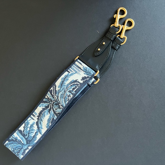 Dior Accessories - Dior embroidered palm tree strap